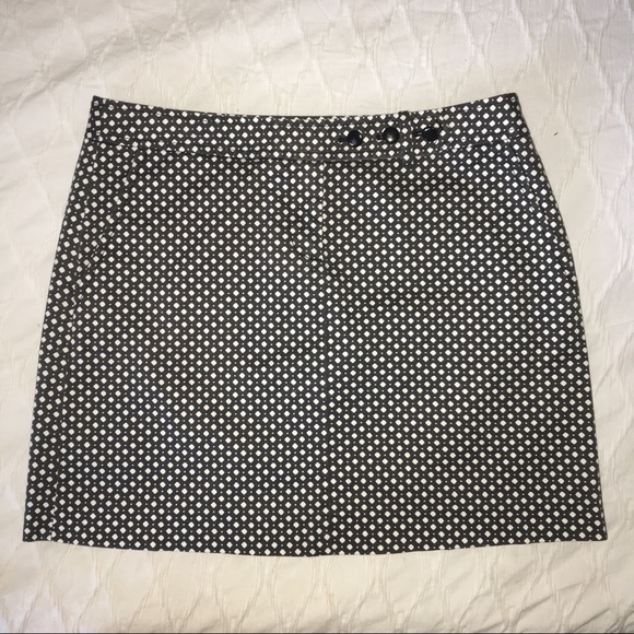 J. Crew Dresses & Skirts - J Crew Stretch Skirt Sz 4 Geometric Print